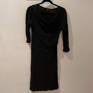 Ann Taylor dark grey dress